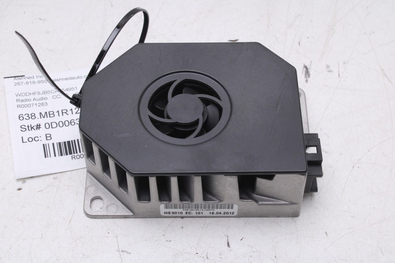 2010-2016 Mercedes-Benz E350 Sport 4Matic Harman Becker Subwoofer Amplifier Amp - Alshned Auto Parts