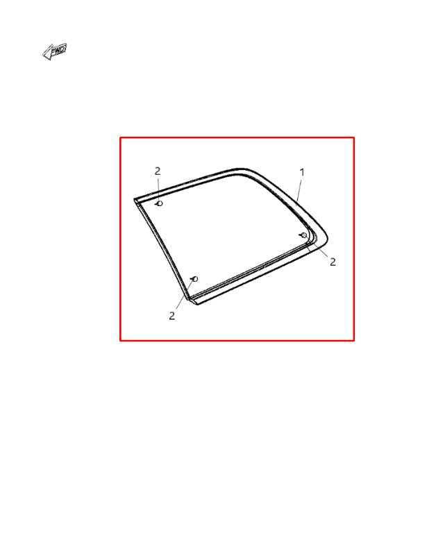 2016-2019 Jeep Grand Cherokee Limited Rear Right Side Quarter Window Glass - Alshned Auto Parts