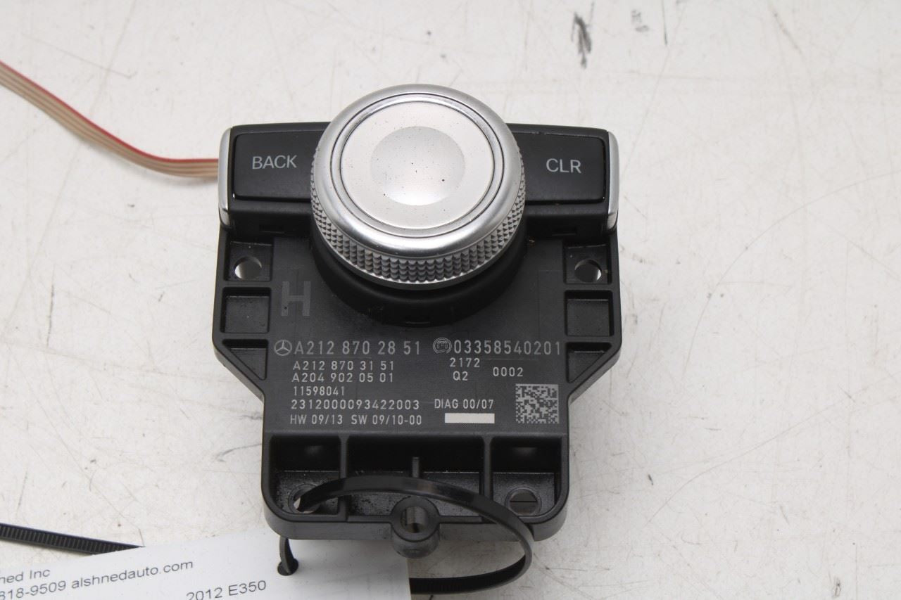 2010-2012 Mercedes-Benz E350 Sport 4Matic Center Console Controller Multi Switch - Alshned Auto Parts