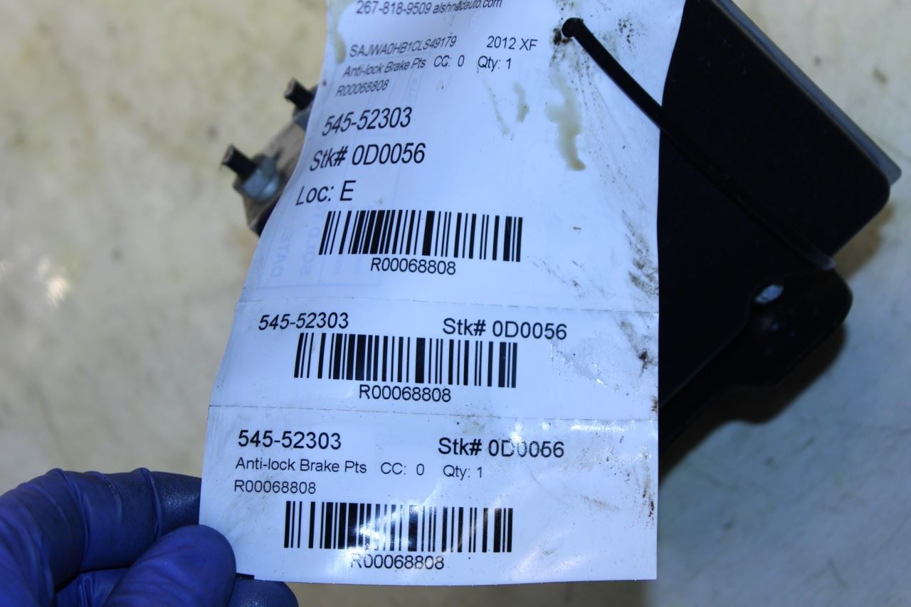 2012 Jaguar XF Portfolio ABS Anti Lock Brake Pump Control Module CX23-2C405-AE - Alshned Auto Parts
