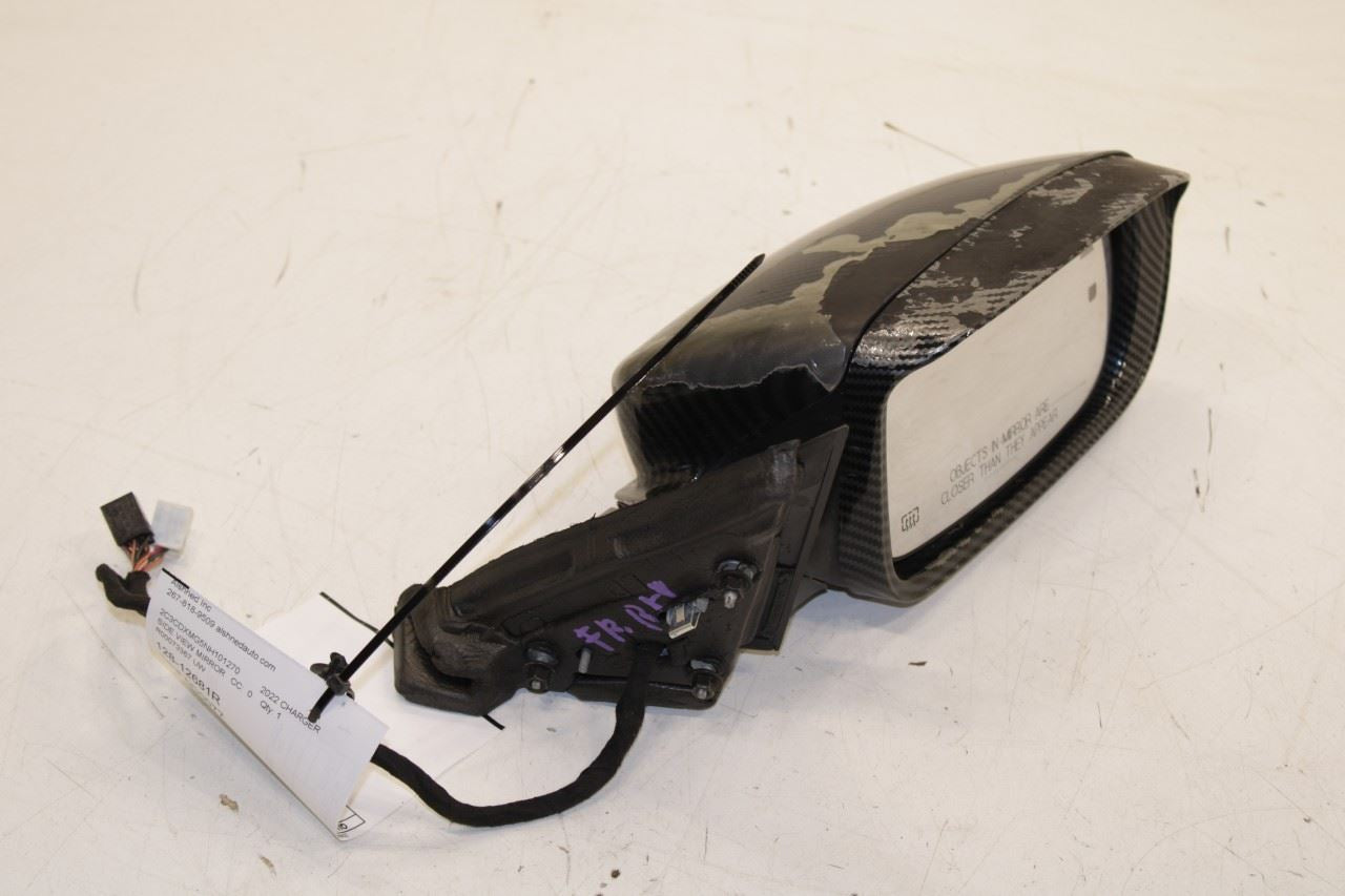 20-23 Dodge Charger GT AWD Passenger Right Side Rear View Mirror 6WA42DX8AA OEM - Alshned Auto Parts