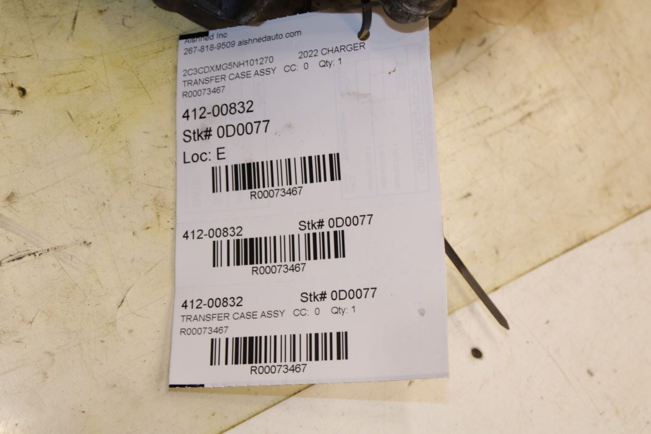 2015-2023 Dodge Charger GT 3.6L AWD Transfer Case Bw 44-40 85K 68214750AC OEM - Alshned Auto Parts