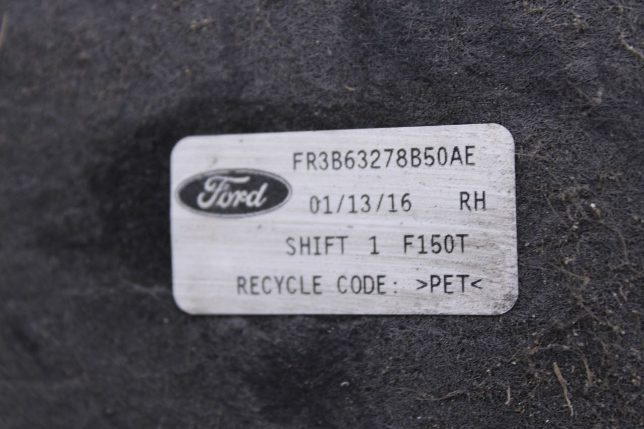 2015-2023 Ford Mustang Conv V6 Rear Right Side Wheelhouse Liner Splash Shield13
