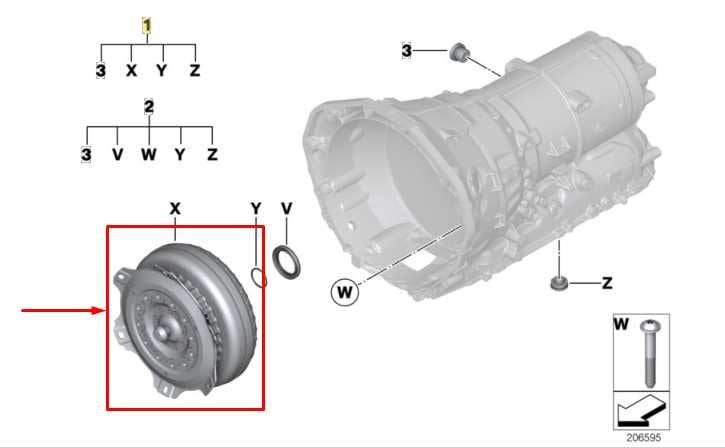 15-16 BMW 435I Gran Coupe xDrive Auto Transmission Torque Converter 24408632164 - Alshned Auto Parts