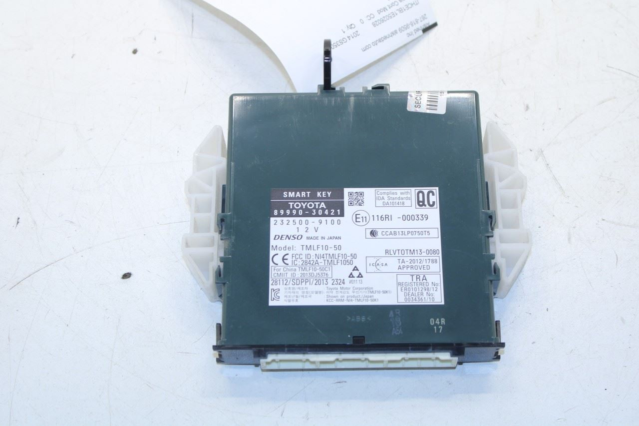 2013-2015 Lexus GS350 Smart Key Keyless Entry Control Module 89990-30421 OEM - Alshned Auto Parts