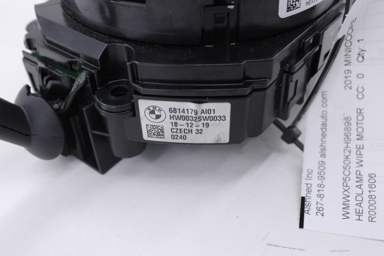 2014-24 Mini Hardtop Cooper 1.5L Steering Column Light Turn Signal Wiper Switch - Alshned Auto Parts