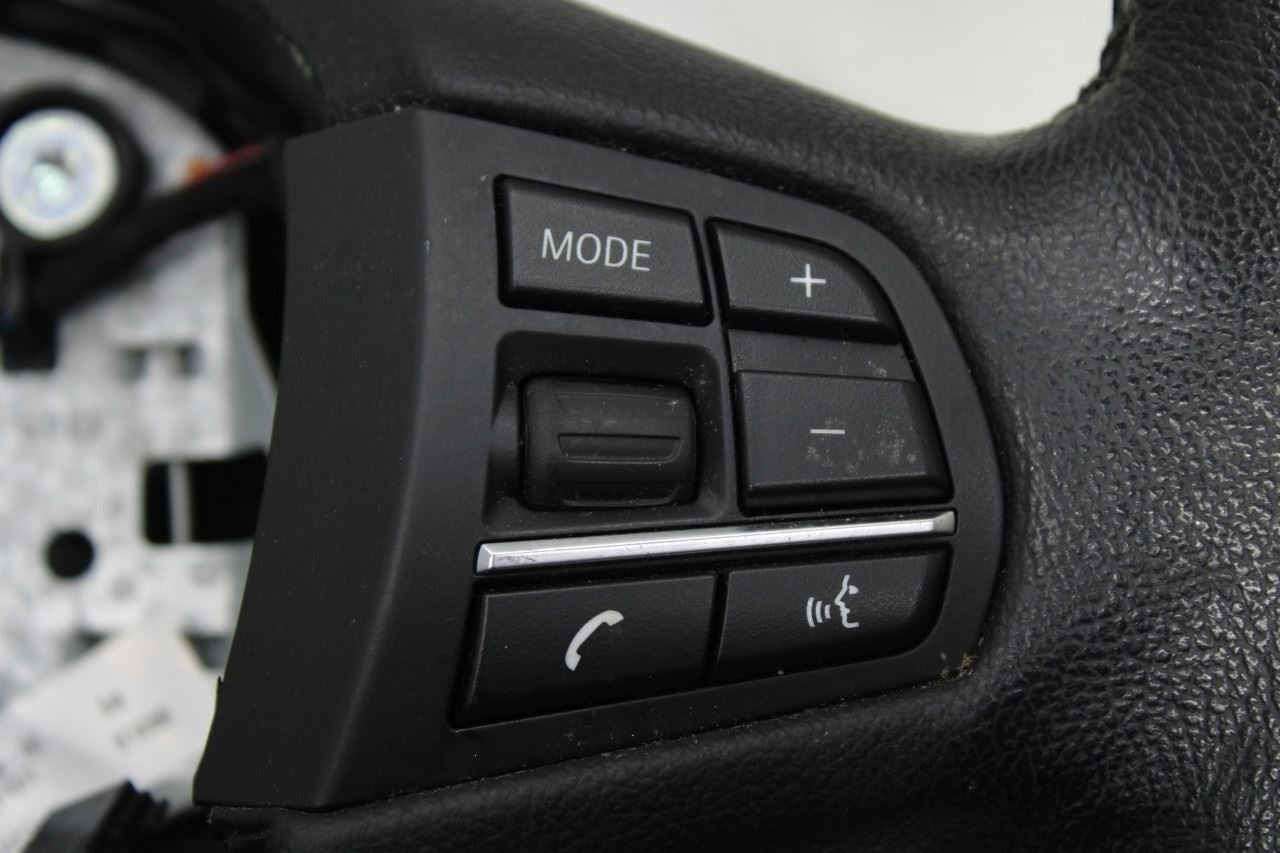 14-18 BMW X5 xDrive35i 3.0L AWD Steering Wheel Leather w/ Control Buttons *ReaD* - Alshned Auto Parts