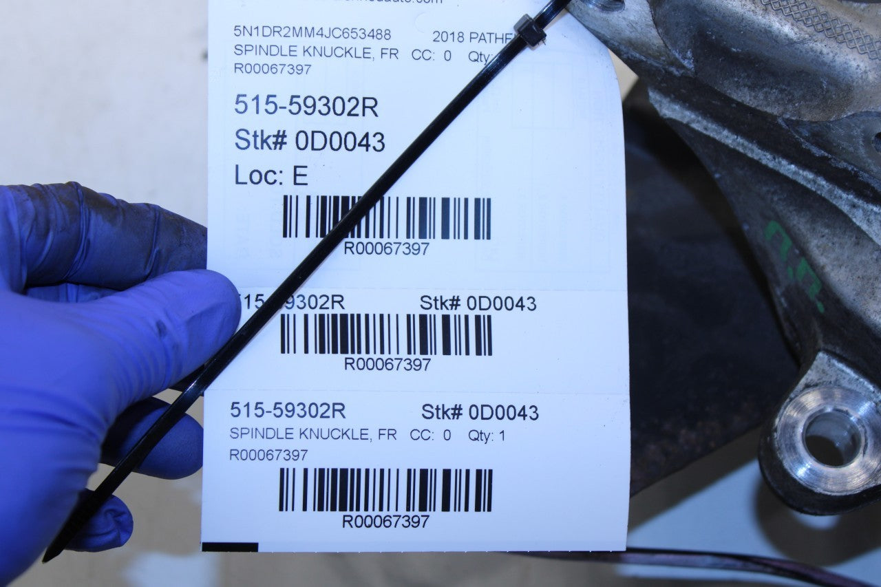 2014-2020 Nissan Pathfinder SV Front Right Side Spindle Knuckle Hub 40014-3JA1A - Alshned Auto Parts