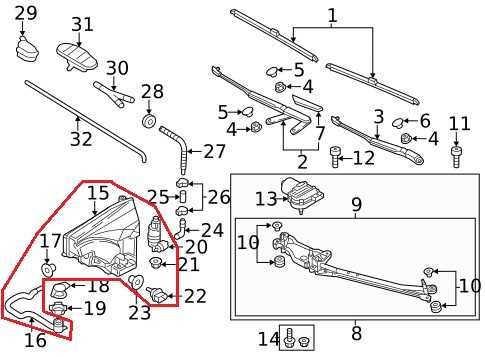 11-18 Porsche Cayenne S FR Windshield Wiper Washer Reservoir 95852870300 *ReaD* - Alshned Auto Parts