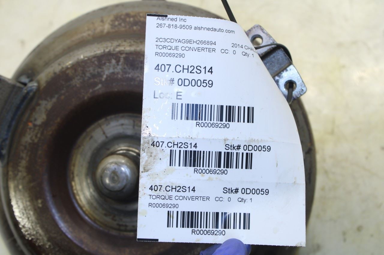 2012-14 Dodge Challenger SXT 3.6L Auto Transmission Torque Converter 68078840AA - Alshned Auto Parts
