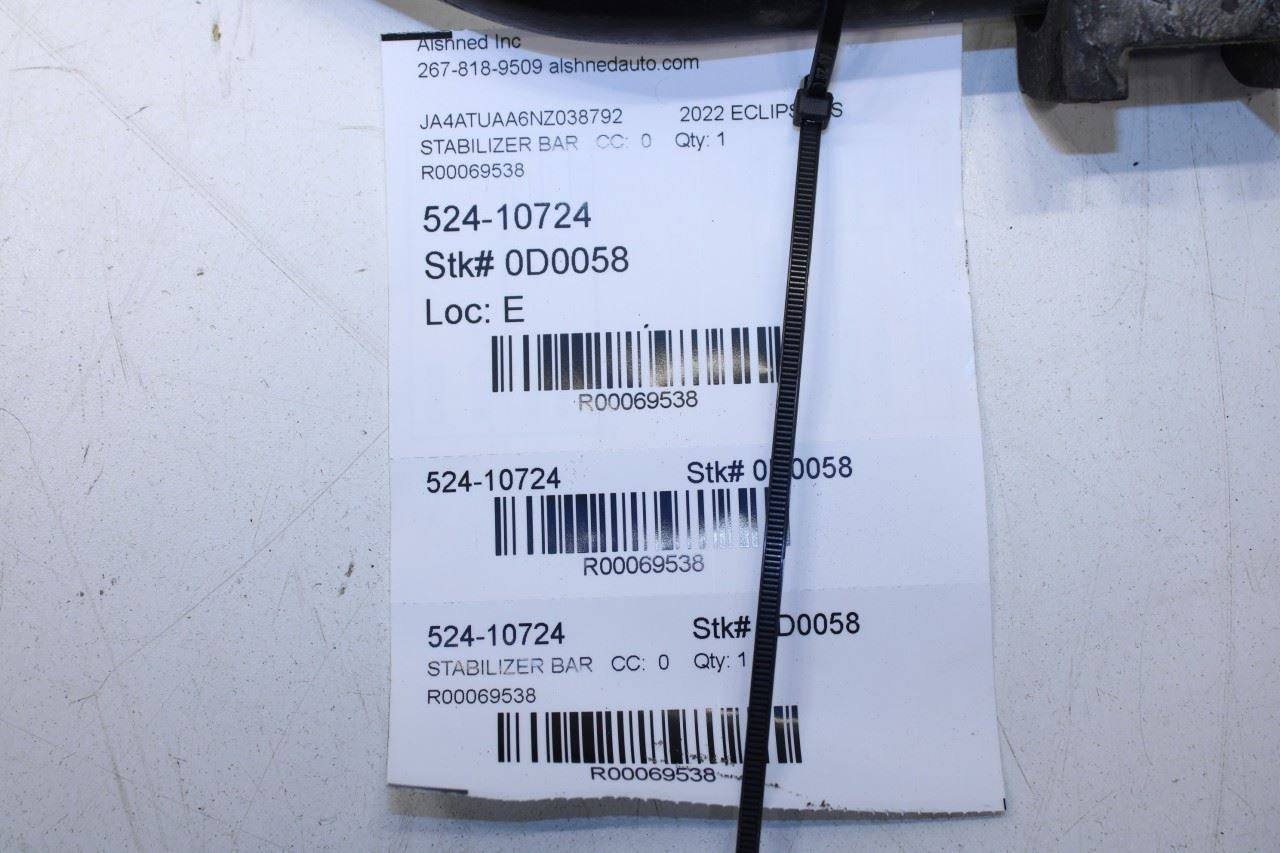 22-25 Mitsubishi Eclipse Cross ES AWD Rear Stabilizer Sway Anti-Roll Bar w/ Link - Alshned Auto Parts