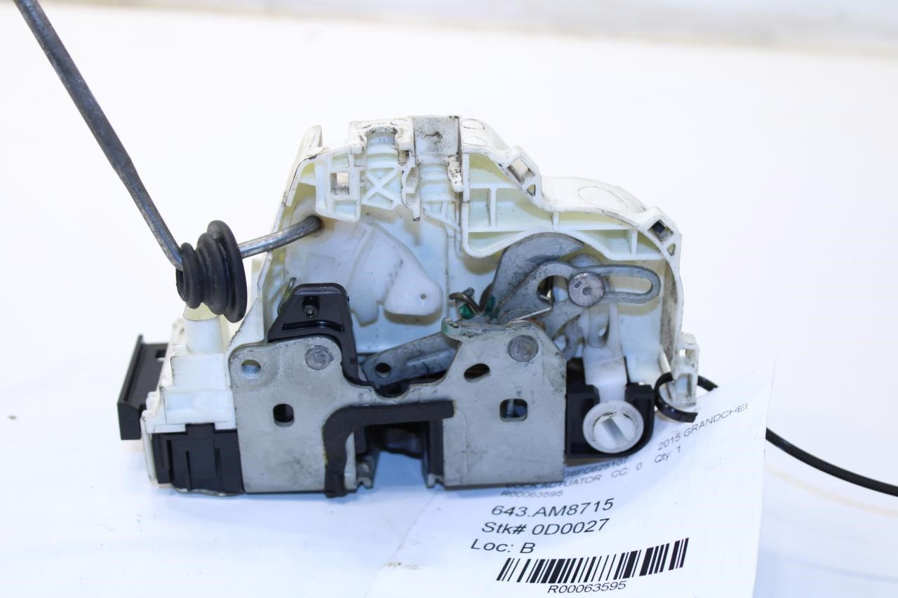 11-2021 Jeep Grand Cherokee Limited Rear Left Door Lock Latch Actuator 4589923AH - Alshned Auto Parts