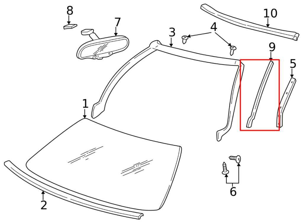 1997-2004 Chevrolet Corvette RH and LH A-Pillar Windshield Reveal Molding *ReaD* - Alshned Auto Parts