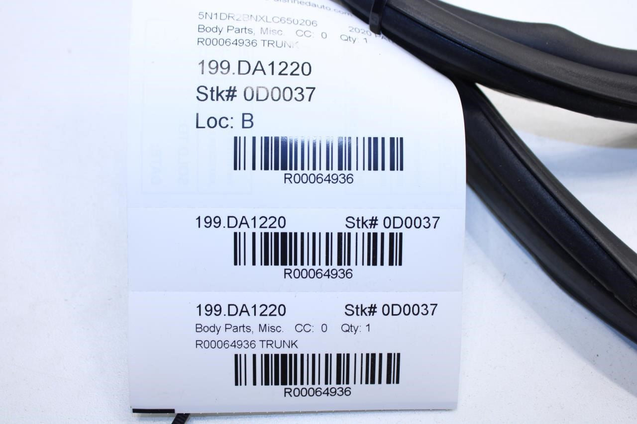 2019-2020 Nissan Pathfinder SV Liftgate Tailgate Weatherstrip Seal 90832-3KA1B - Alshned Auto Parts