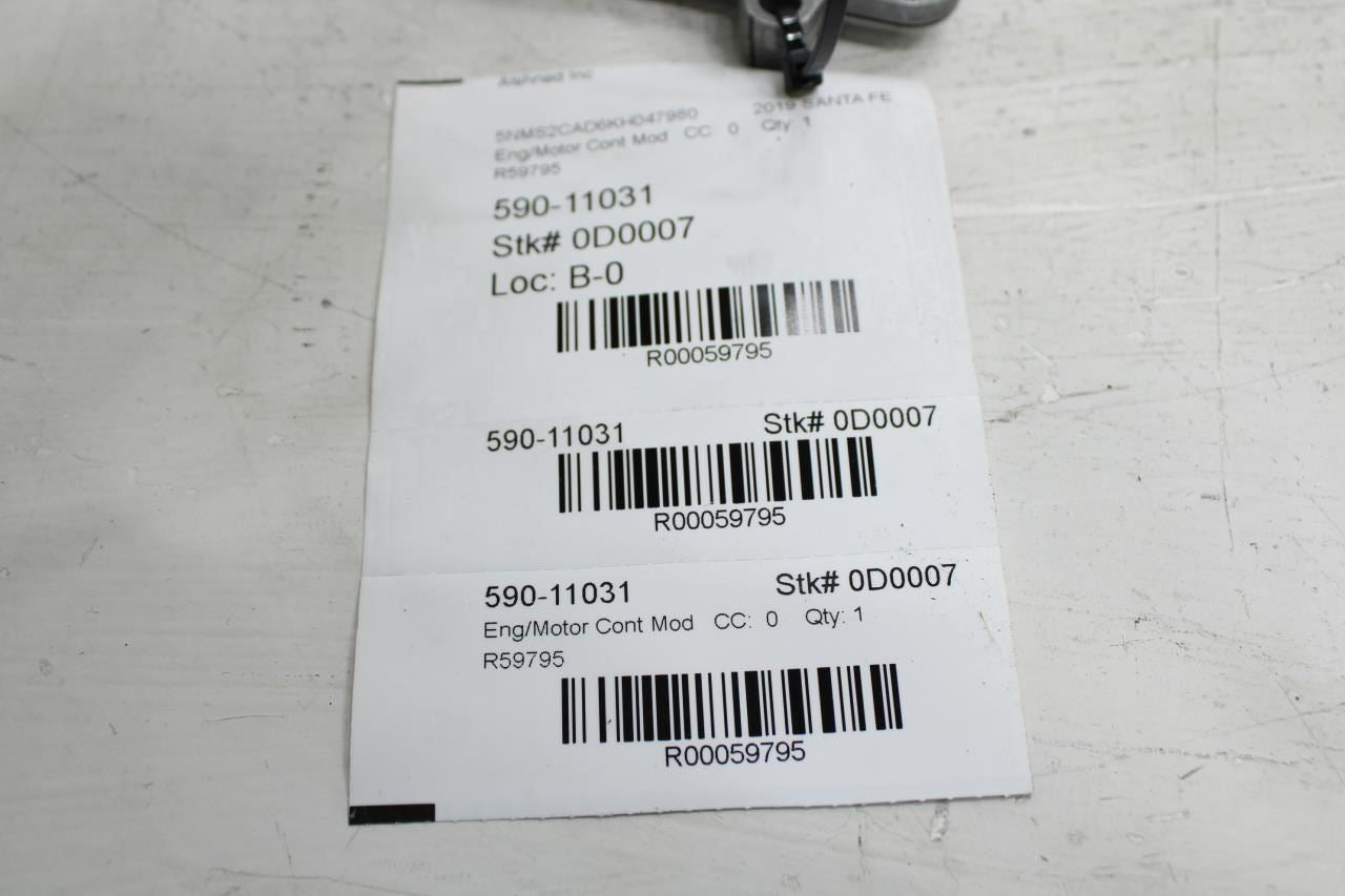 2019 Hyundai Santa Fe 2.4L Engine Computer Control Module ECU ECM 39172-2GTF0 - Alshned Auto Parts