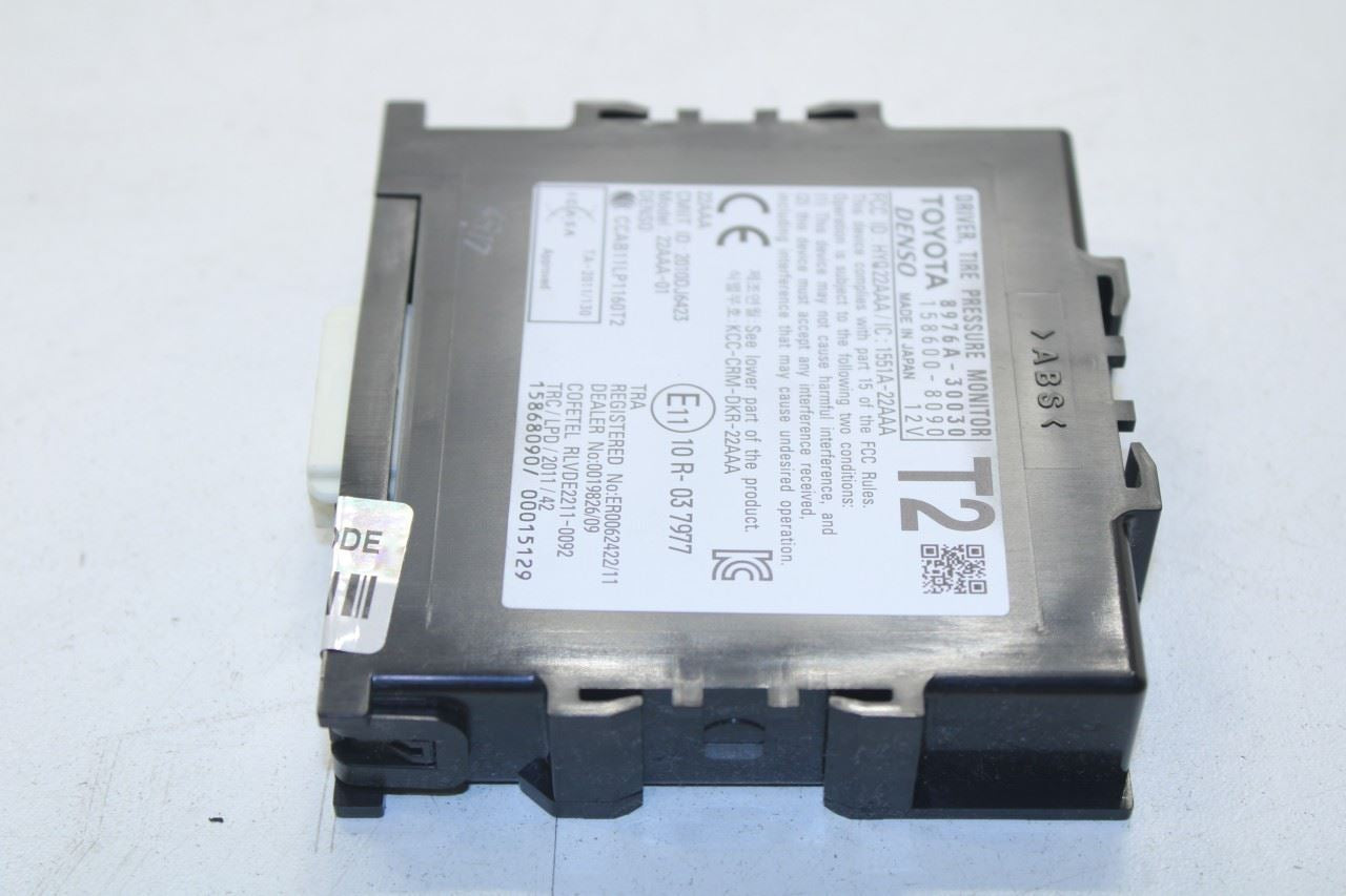 2013-2020 Lexus GS350 Tire Pressure Monitoring Sensor Control Module 8976A-30030 - Alshned Auto Parts