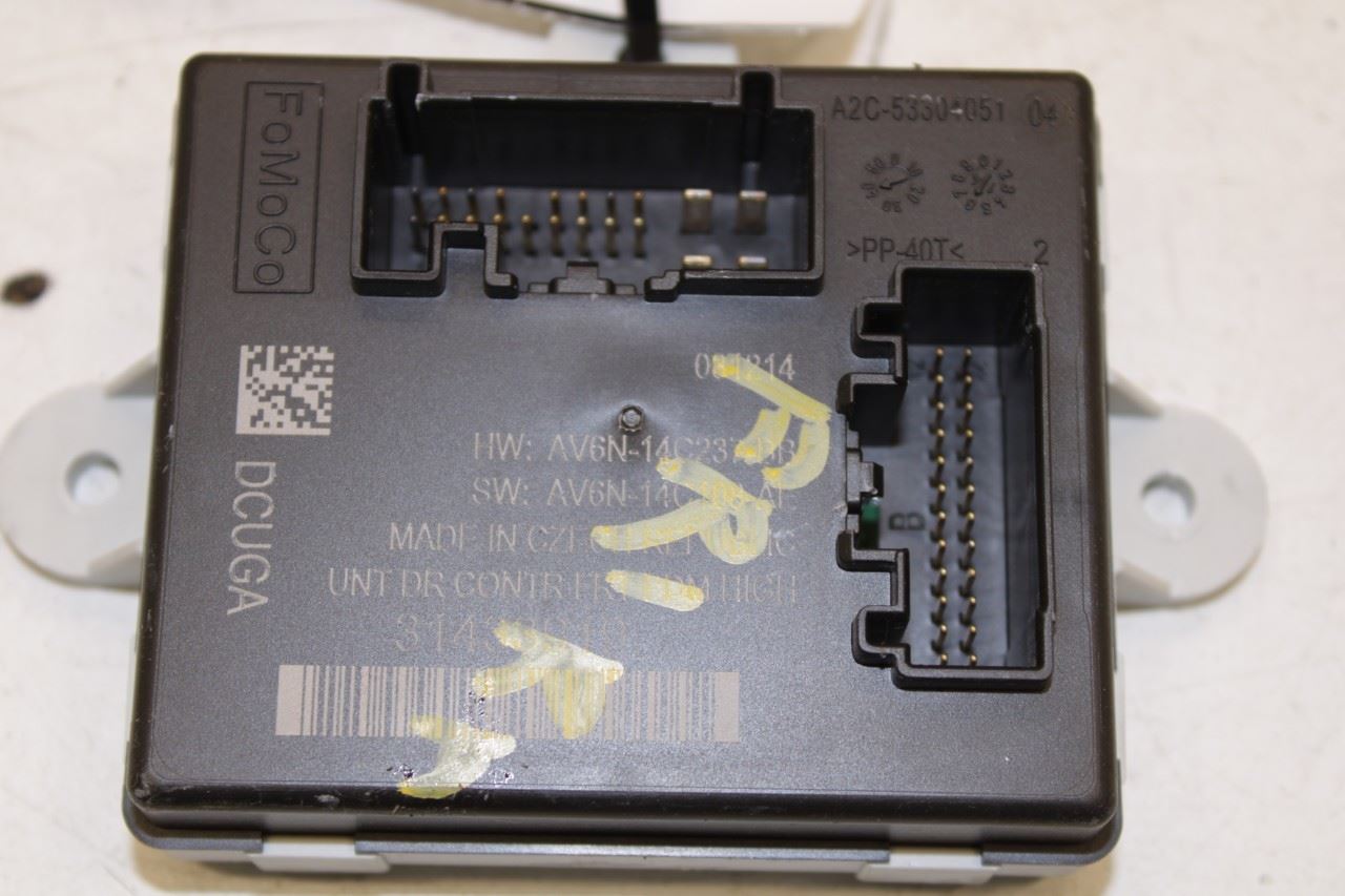 2015-2016 Volvo S60 T5 Premier Front Right Side Door Control Module 31433919 OEM - Alshned Auto Parts