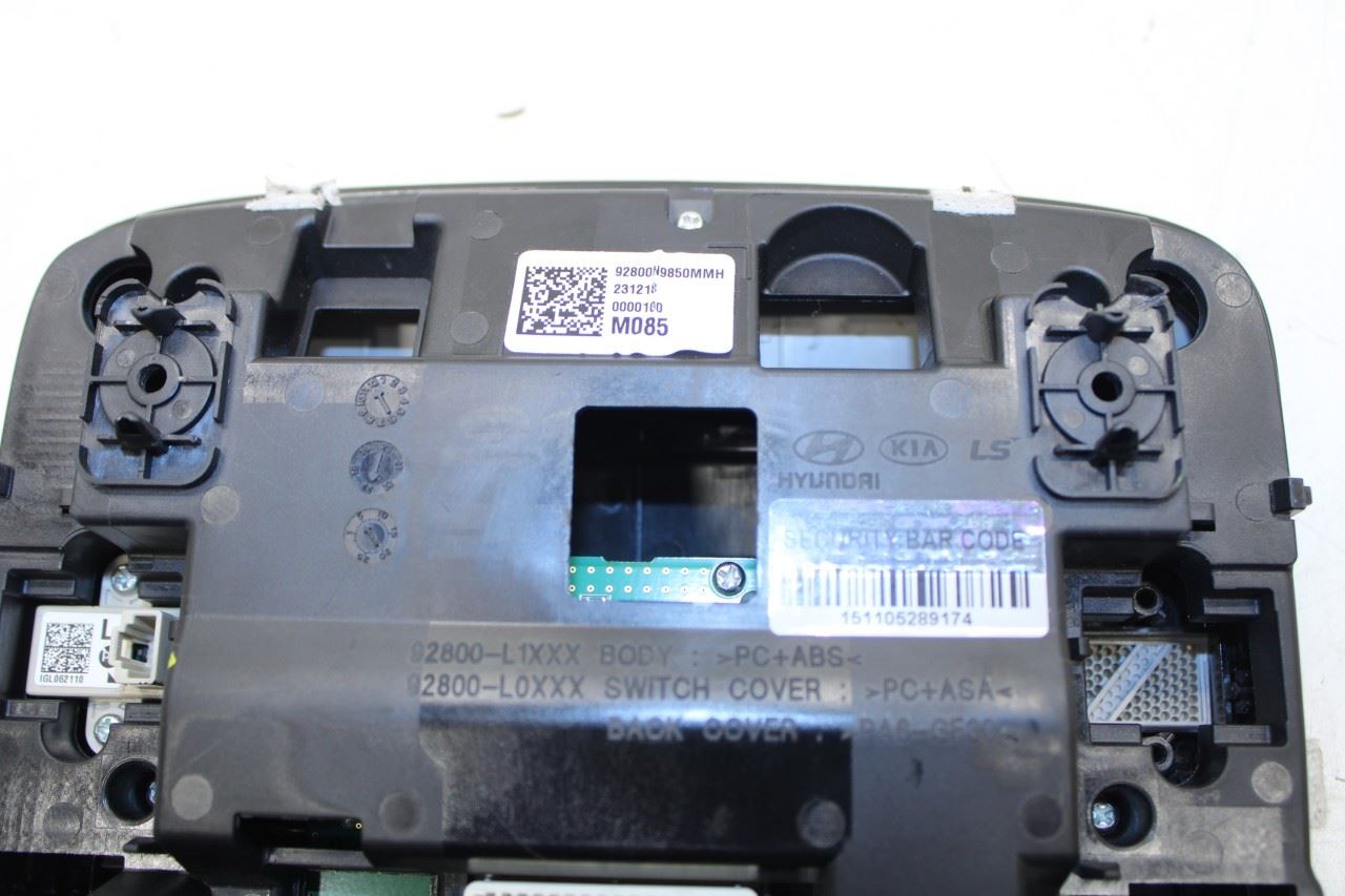 2022-24 Hyundai Tucson SEL Roof Overhead Console Dome Light Lamp 92800-N9850-MMH - Alshned Auto Parts