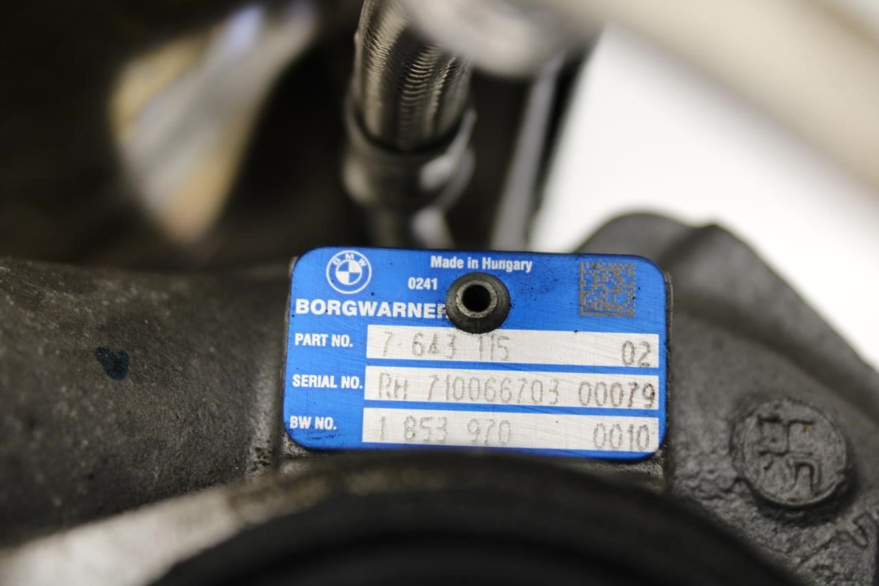 2015-2016 BMW 435i Gran Coupe xDrive 3.0L Turbocharger w/ Exhaust Manifold 46K - Alshned Auto Parts