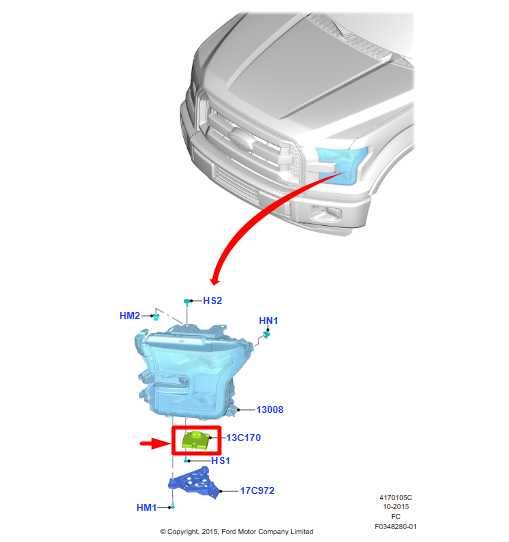 15-20 Ford F150 Front RH or LH Side LED Headlight Ballast Module FL34-13C170-AH - Alshned Auto Parts