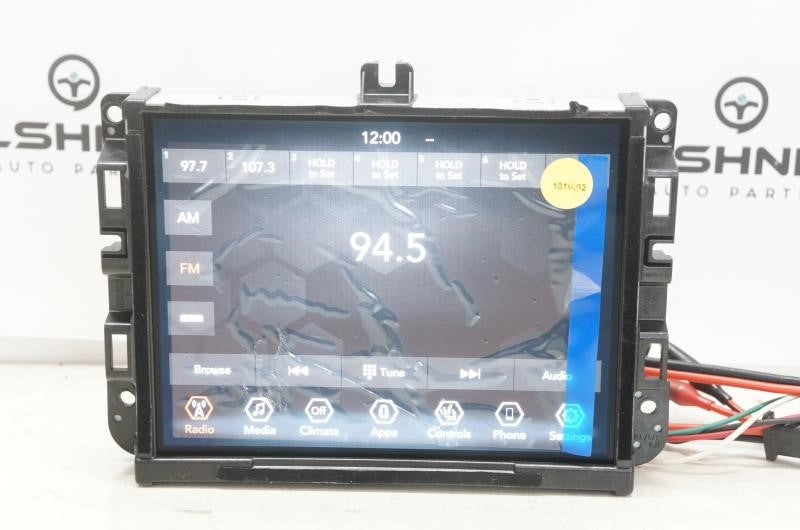 2019-20 Jeep Cherokee Uconnect 8.4'' Display Audio Radio Receiver 68297446AG OEM - Alshned Auto Parts