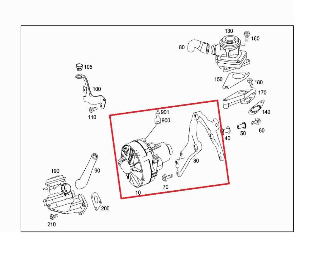 2006-2011 Mercedes-Benz E350 4Matic 3.5L Secondary Air Injection Pump 00014051851