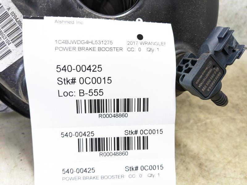 2011-2018 Jeep Wrangler 3.6L Power Brake Booster 68069918AE OEM - Alshned Auto Parts