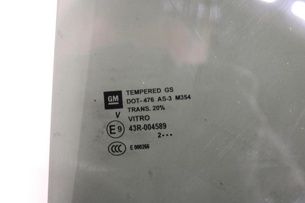 2018-2024 GMC Terrain Denali Rear Left Driver Side Door Window Glass 84398664 - Alshned Auto Parts