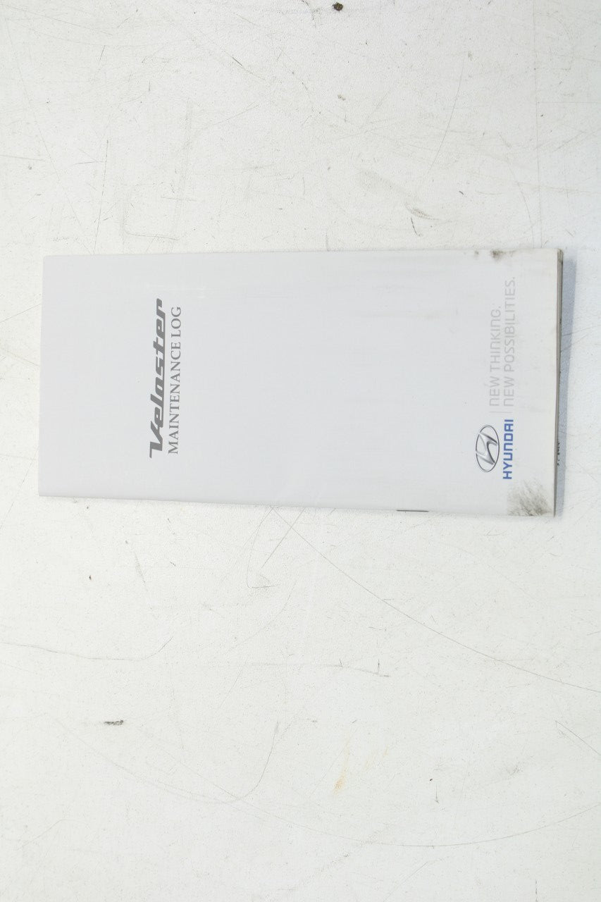 2013 Hyundai Veloster Owners Manual Set with Case D2V0-EU38L OEM - Alshned Auto Parts