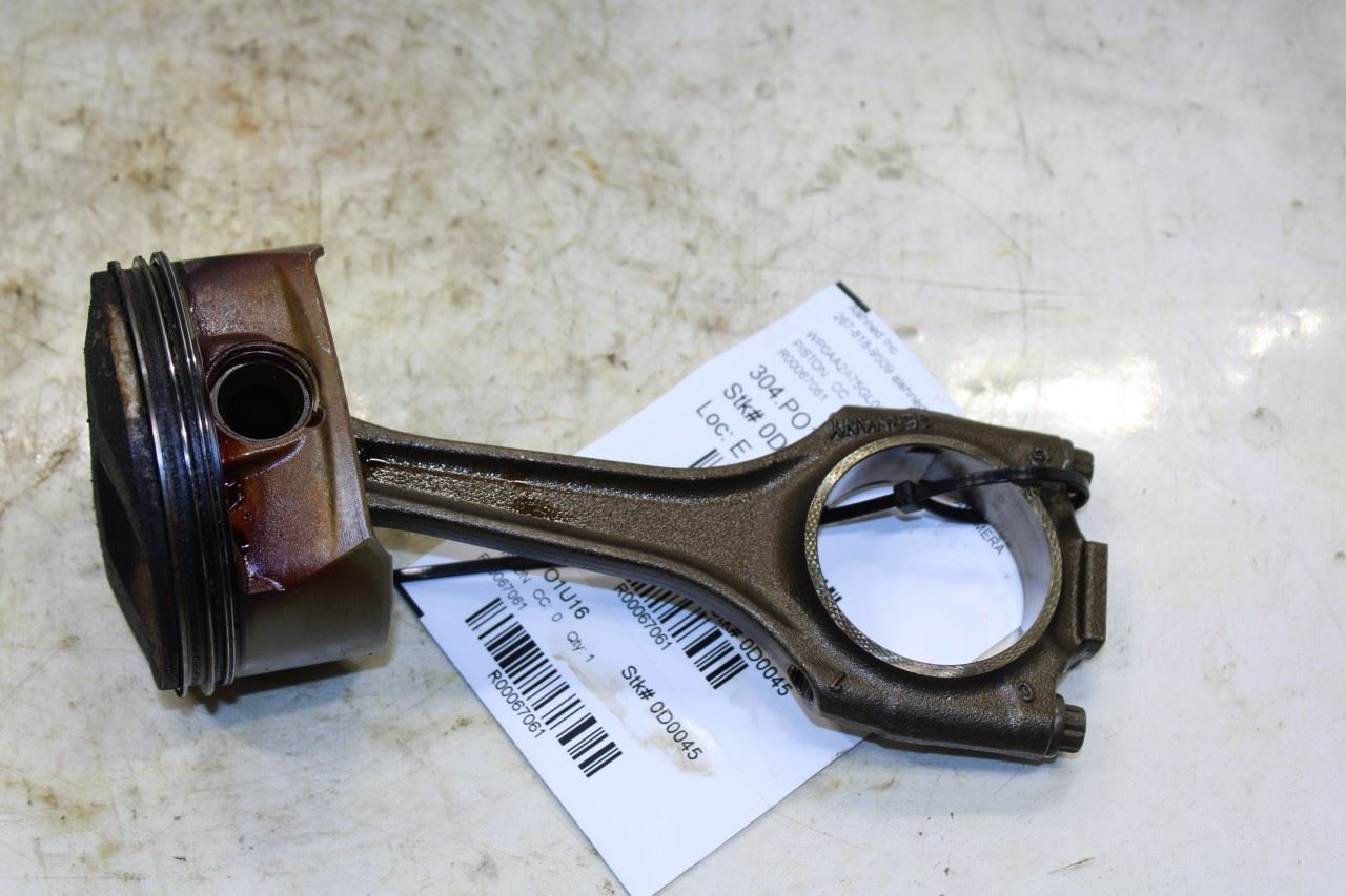 2011-2016 Porsche Panamera 4 3.6L Engine Piston Right No 3 with Connecting Rod - Alshned Auto Parts