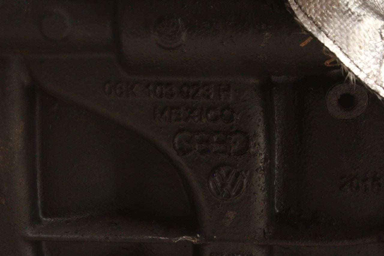 2015-2017 Volkswagen Passat SE 1.8L FWD Engine Motor ID CPRA VIN T 5th digit 99K - Alshned Auto Parts