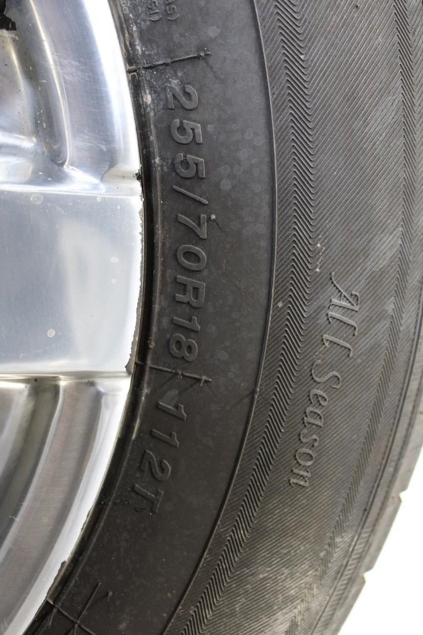 11-17 Jeep Wrangler Sahara Wheel Tire Performer CXV Sport 255/70R18 Set 5 *ReaD* - Alshned Auto Parts