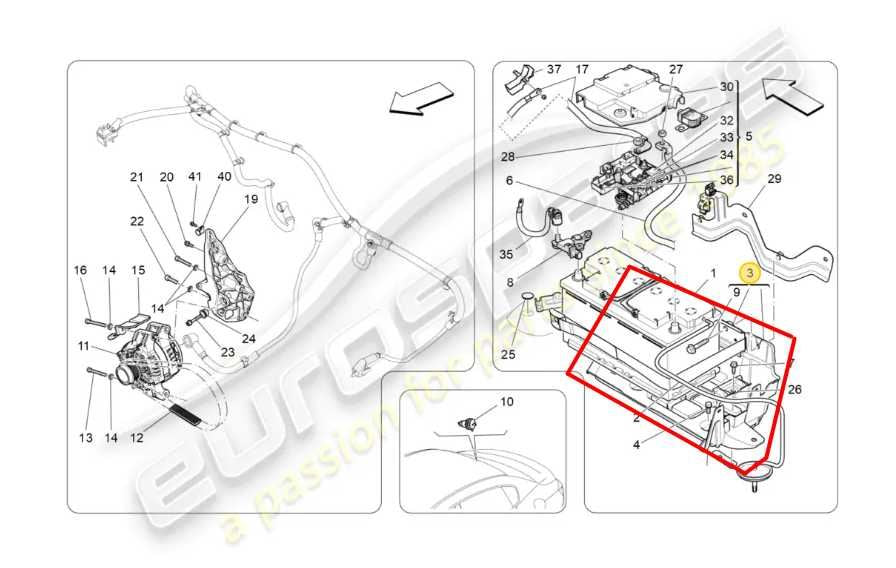 14-16 Maserati Ghibli 3.0L RWD Battery Rack Tray Holder Bracket Mount 675000297 - Alshned Auto Parts