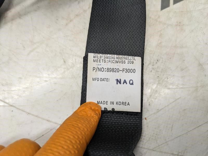 2016-20 Hyundai Elantra SE Rear Passenger Right Side 2nd Row Seat Belt Retractor5