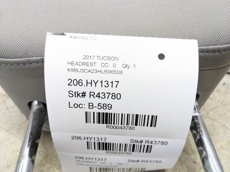 2016-18 Hyundai Tucson Front Right/Left Seat Headrest Cloth 88700-D3230-T7G OEM - Alshned Auto Parts