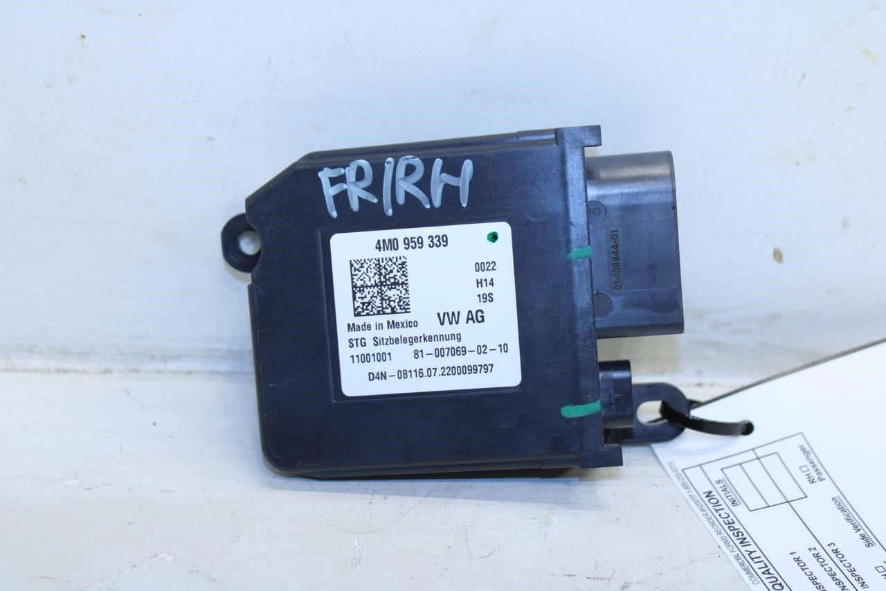 2019-2024 Audi Q3 Audi Q3 S Line FR RH Seat Occupant Sensor Module 4M0-959-339 - Alshned Auto Parts