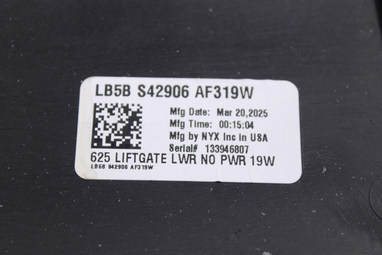 25-26 Ford Explorer Interceptor Rear Liftgate Interior Lower Center Panel *ReaD* - Alshned Auto Parts