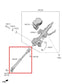 2019-2020 Hyundai Santa Fe SEL 2.4L AWD Steering Column Intermediate Lower Shaft - Alshned Auto Parts