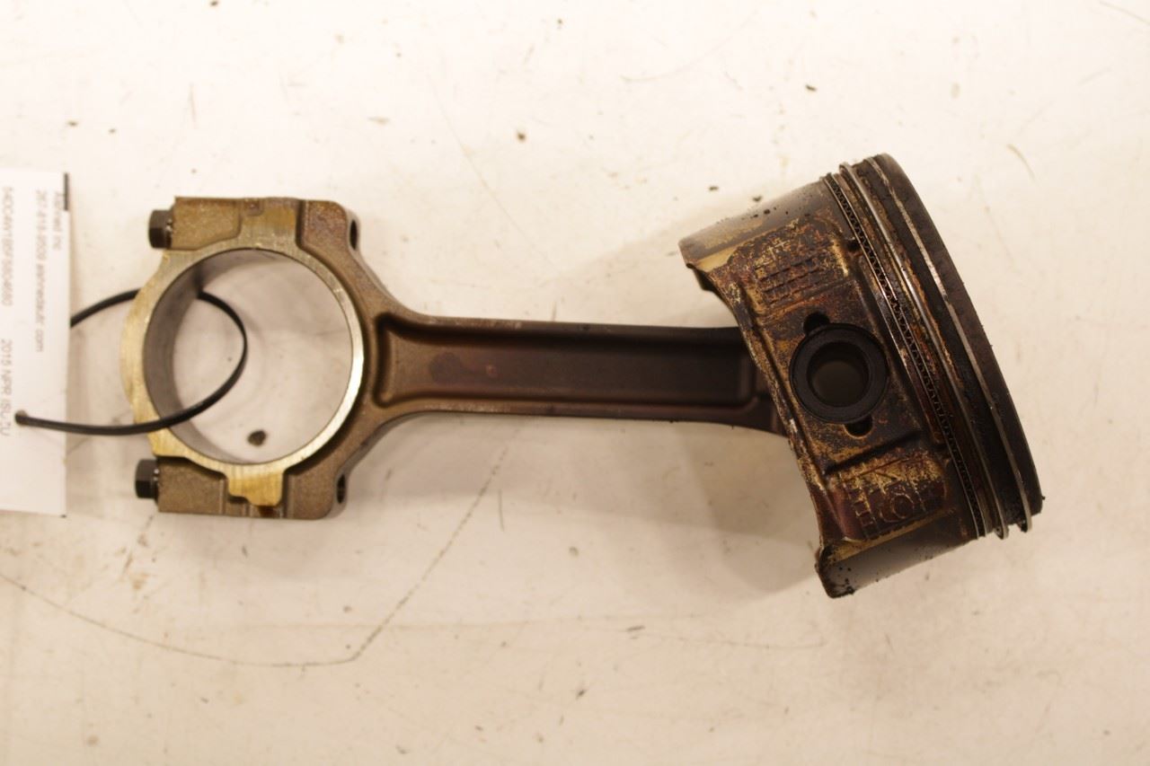 12-20 ISUZU NPR HD 6.0L Engine Piston Right No 2 w/ Connecting Rod 8-89017-849-0 - Alshned Auto Parts