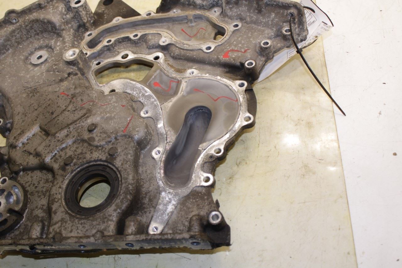 2012-2017 Jeep Wrangler Sahara 3.6L Engine Front Timing Chain Cover 68079232AB - Alshned Auto Parts