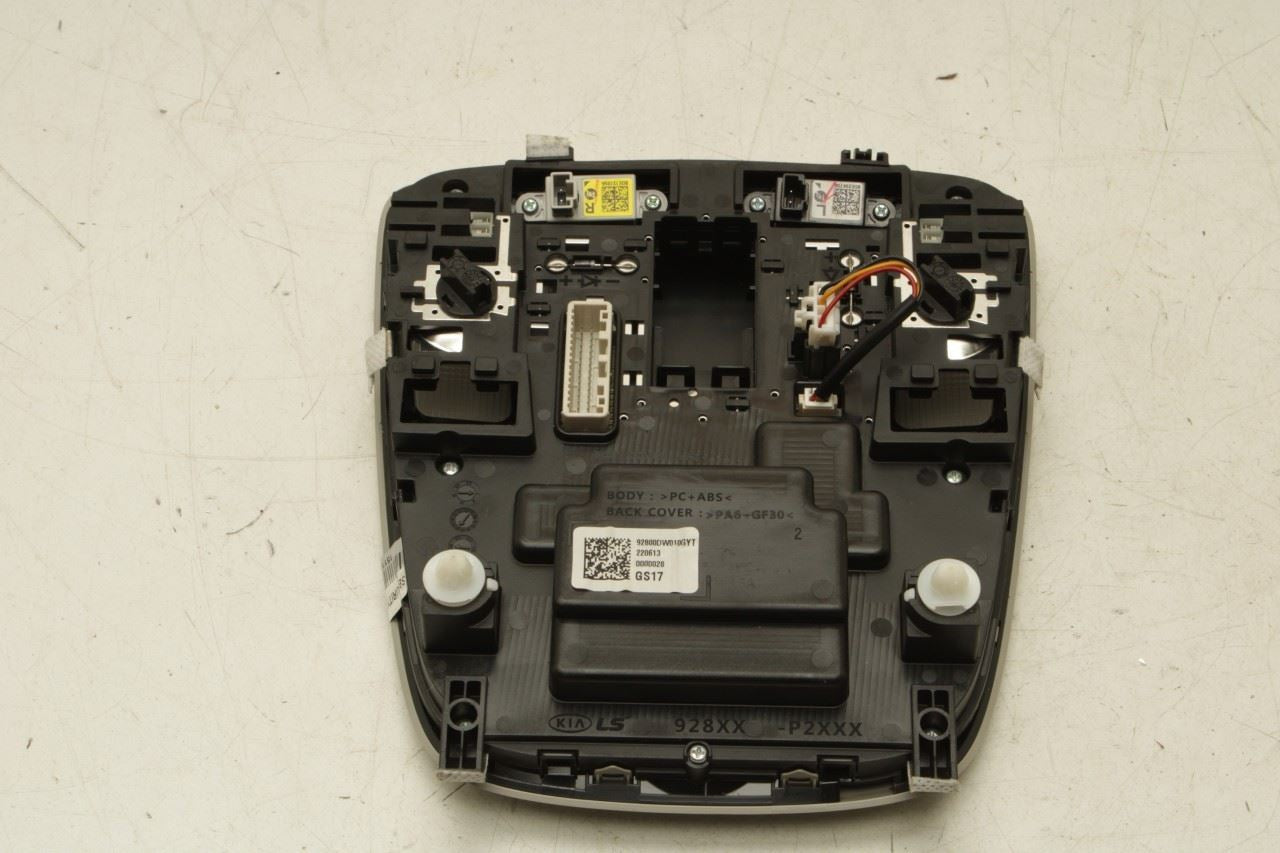 2023-2025 Kia Sportage Hybrid EX Roof Overhead Console Front w/ Rear Dome Lamp - Alshned Auto Parts