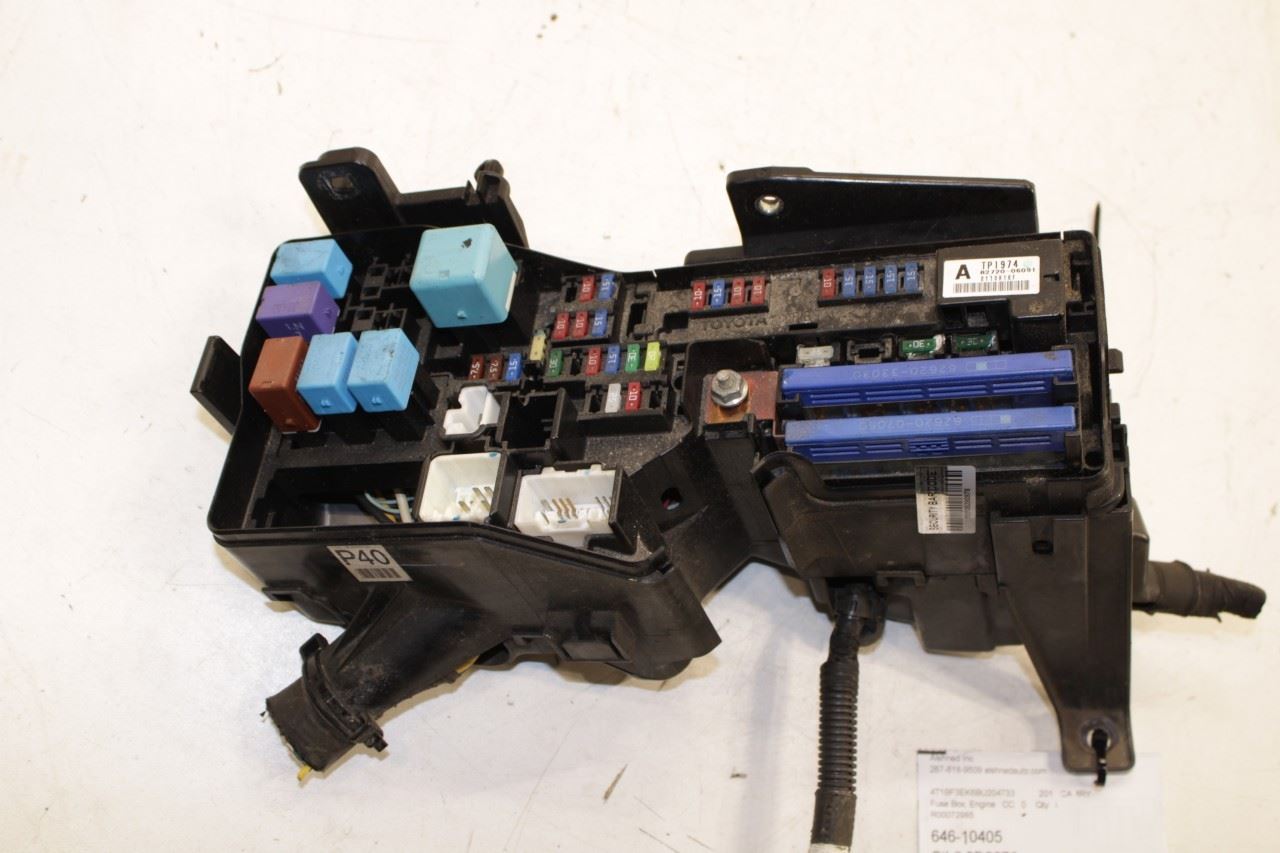 07-11 Toyota Camry LE 2.5L Engine Bay Fuse Relay Junction Block 82720-06091 OEM - Alshned Auto Parts