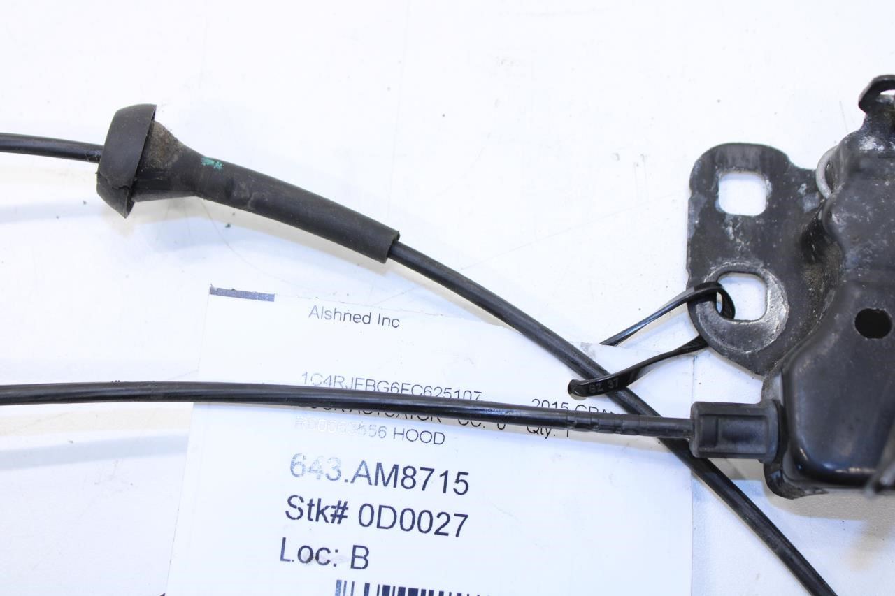 2011-2015 Jeep Grand Cherokee Limited Front Hood Lock Latch Actuator 4589688AE - Alshned Auto Parts