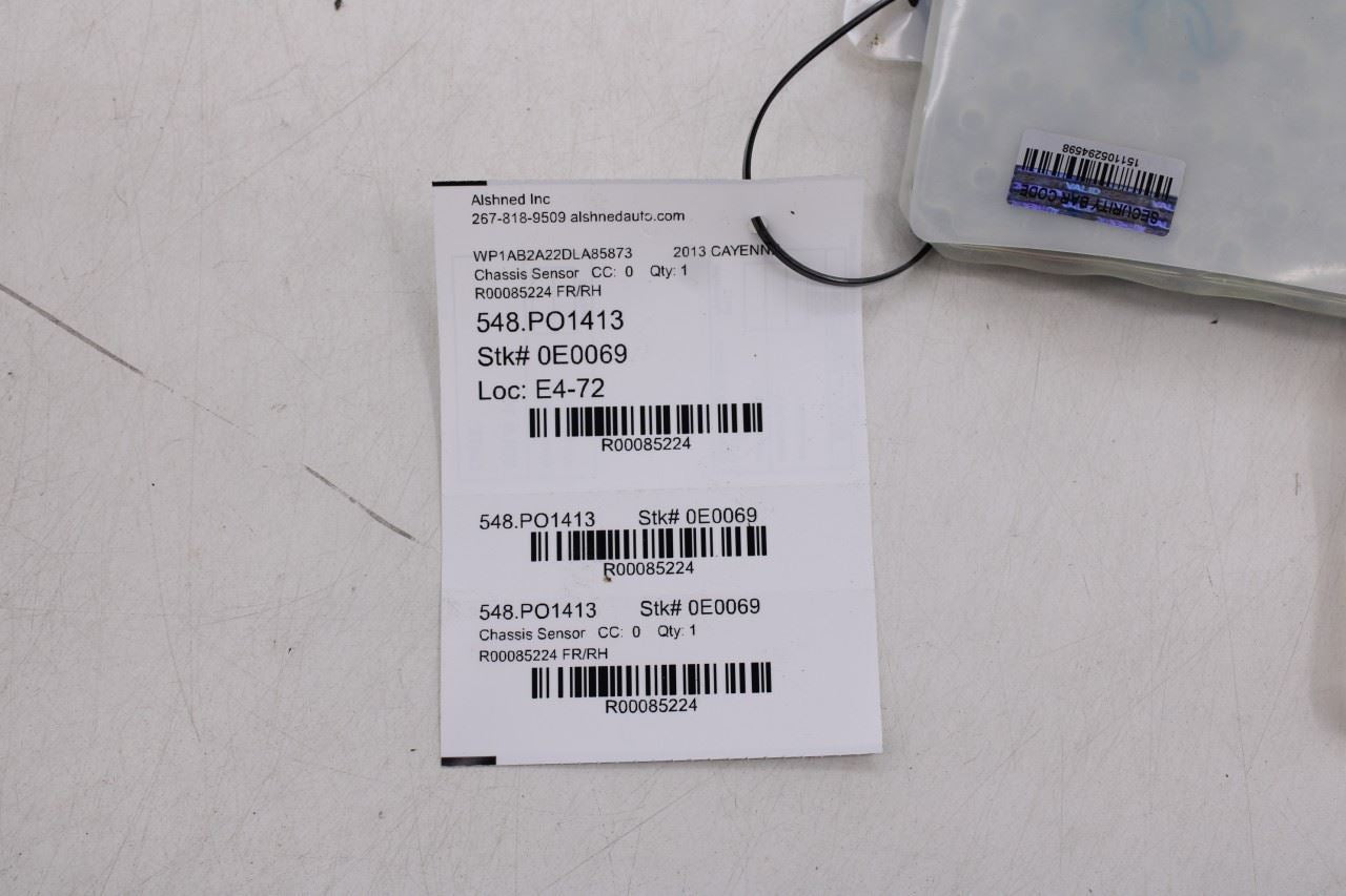 2011-18 Porsche Cayenne S Front Right Seat Occupant Detection Sensor 8T0963553E8