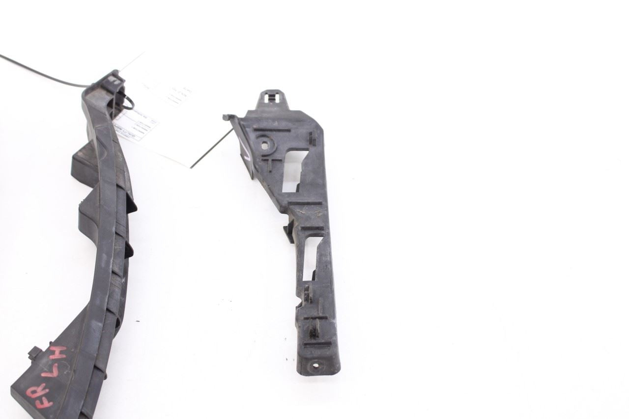2011-14 Porsche Cayenne S Front Bumper RH LH Side Support Rail Mount Bracket Set5