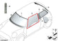 2013-2021 Mini Hardtop Cooper Front Left Door Window Movable Glass 7296447 OEM - Alshned Auto Parts