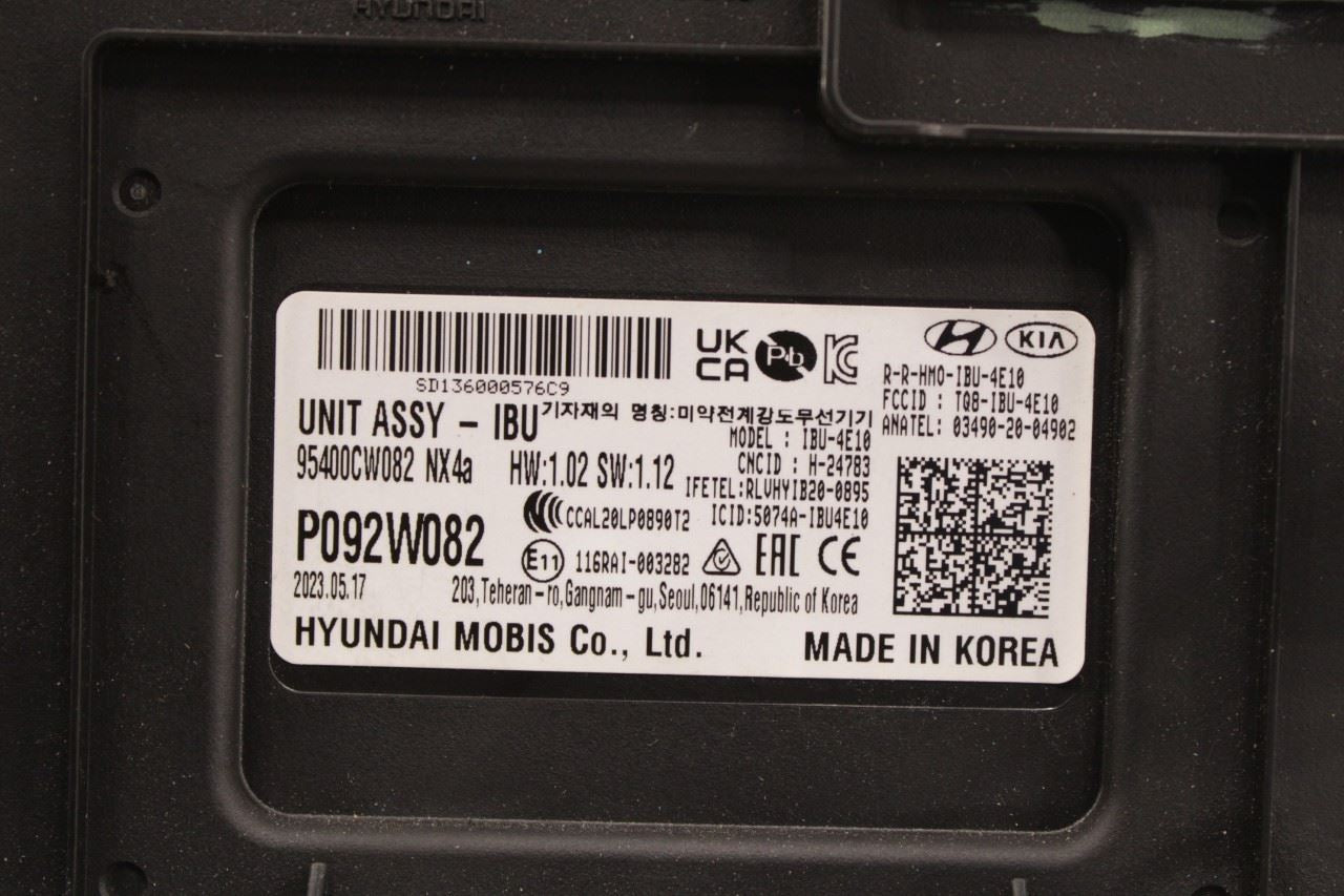 2022-2023 Hyundai Tucson SEL Body Computer Control Module BCM BCU 95400-CW082 - Alshned Auto Parts