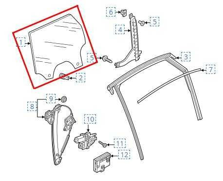 2019-2024 Audi Q3 S Line Rear Right Side Door Window Glass 83A-845-206-A OEM - Alshned Auto Parts
