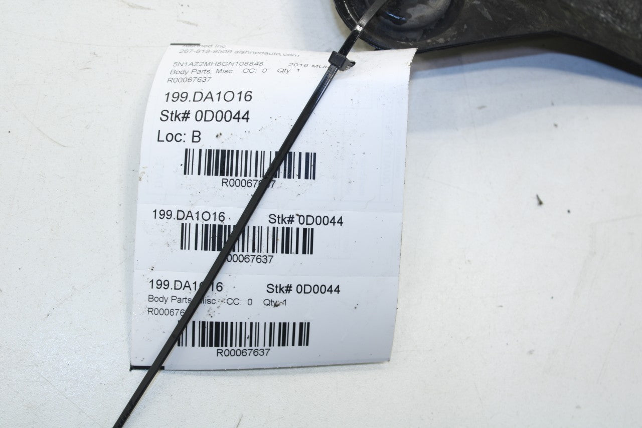15-24 Nissan Murano Platinum Front Left Hoodledge Splash Shield Guard 648395AA0B - Alshned Auto Parts