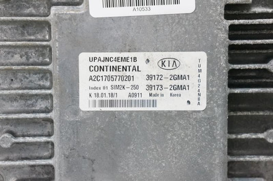 2018-2019 Kia Sorento Engine Computer Control Module ECU ECM 39173-2GMA1 OEM - Alshned Auto Parts